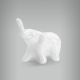 Mini Elefante de Porcelana P - 4cm 1